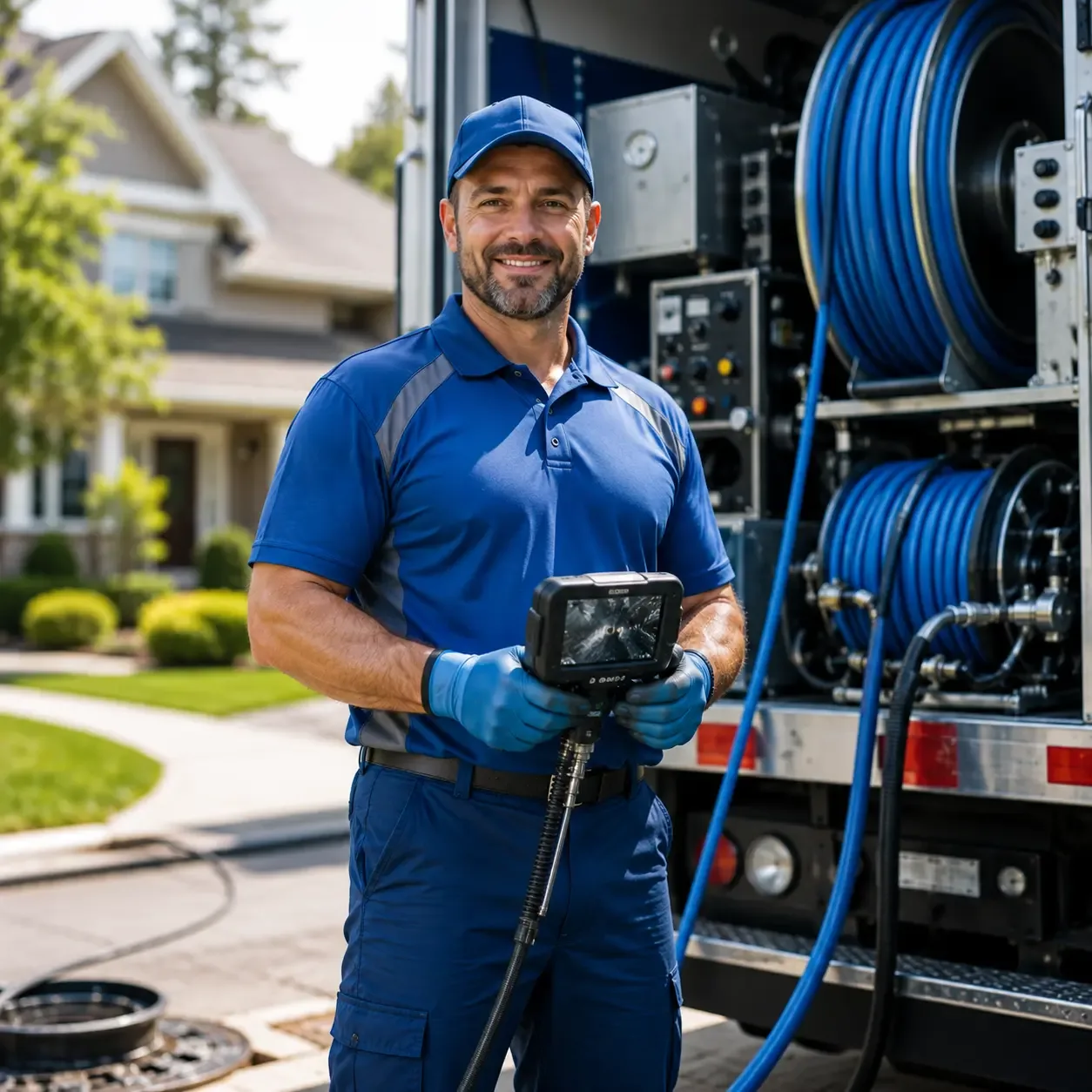 Local outdoor drain cleaning specialists in North Windham, CT